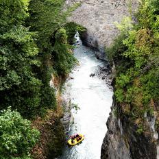 raft famille et adulte apache rafting